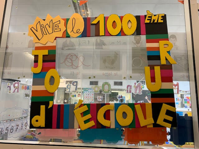 100days of school/La fête du 100